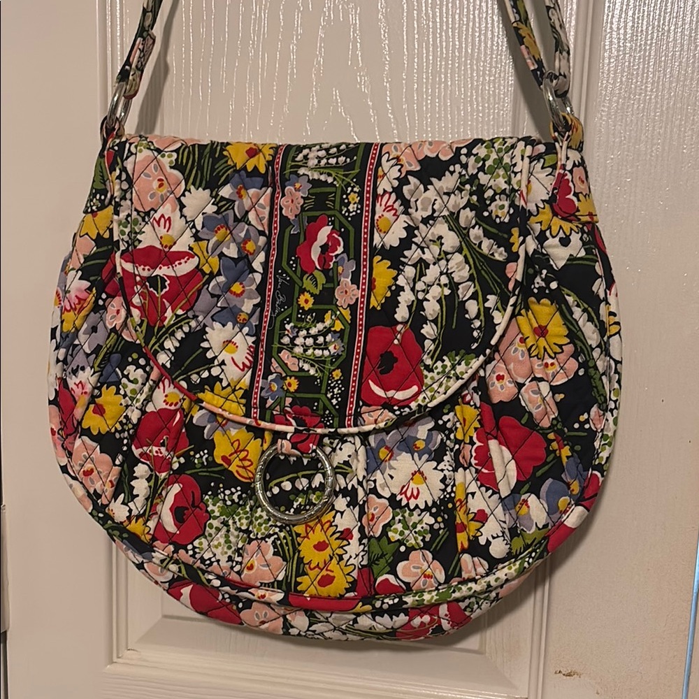 Vera Bradley Poppy Collection Floral Purse